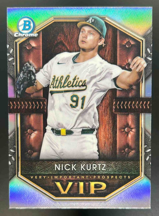 2025 Bowman Nick Kurtz #VIP-2 Very Important Prospects Athletics