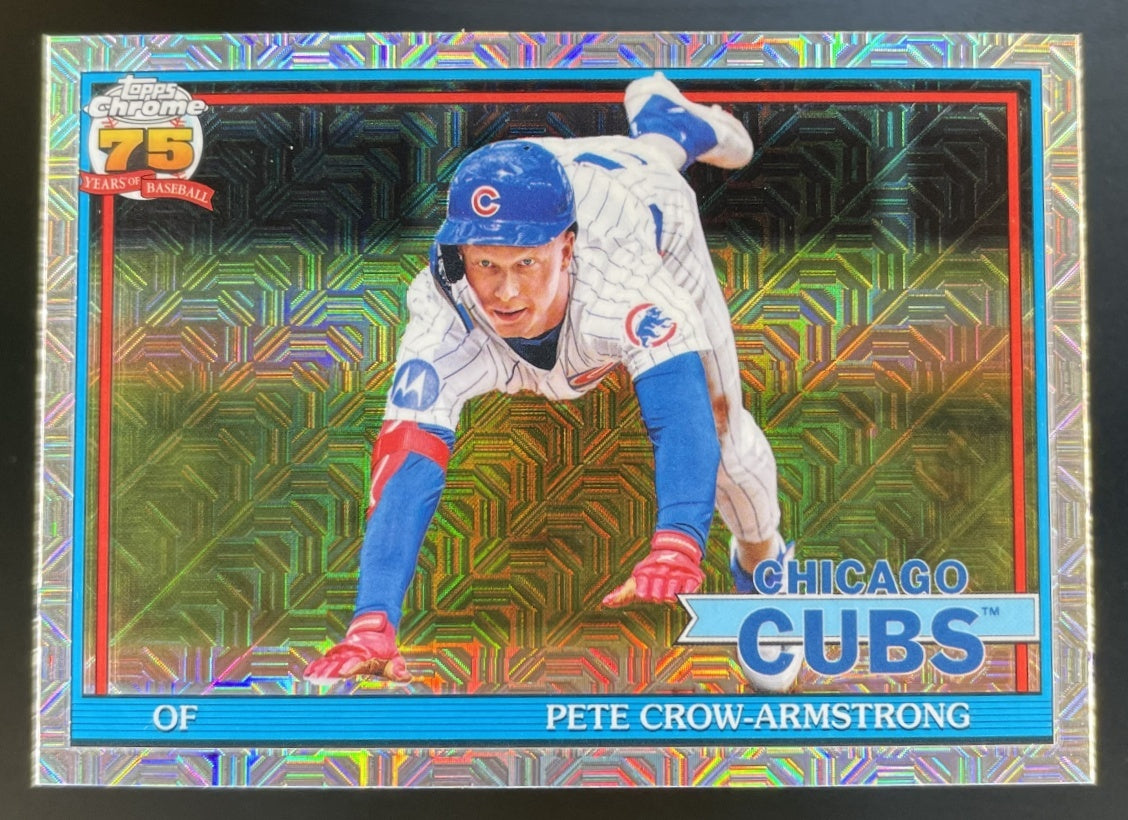 PETE CROW-ARMSTRONG 2026 Topps 1991 Chrome Silver Pack Mojo Refractor #91C-91